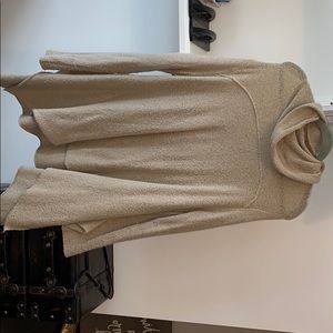 Tan Oversized Turtleneck